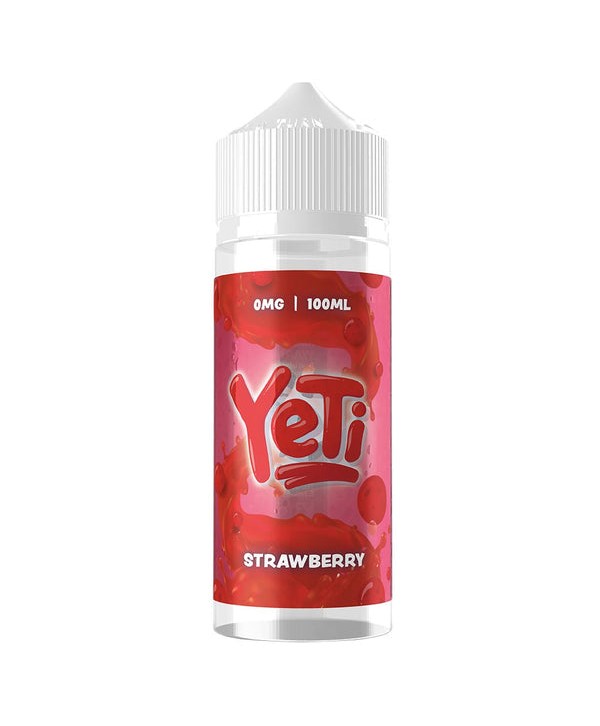 DEFROSTED STRAWBERRY E-LIQUID BY YETI 100ML 70VG