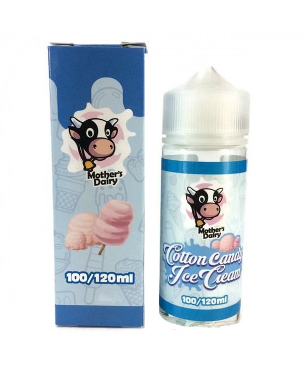 COTTON CANDY ICECREAM E LIQUID BY MOTHERS DAIRY 100ML 70VG