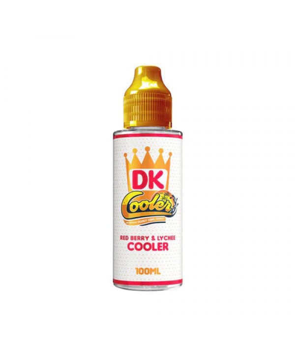 RED BERRY & LYCHEE COOLER E LIQUID BY DONUT KING 100ML 70VG