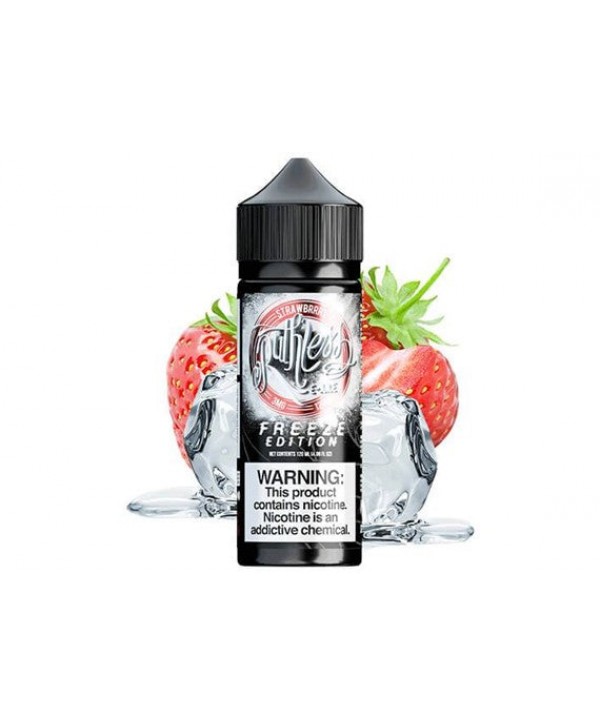 STRAWBERRY FREEZE EDITION E LIQUID BY RUTHLESS 100ML 70VG