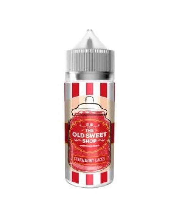 STRAWBERRY LACES E LIQUID BY THE OLD SWEET SHOP 100ML 50VG
