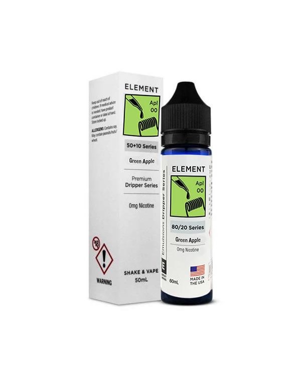 GREEN APPLE BY ELEMENT 50ML 80VG