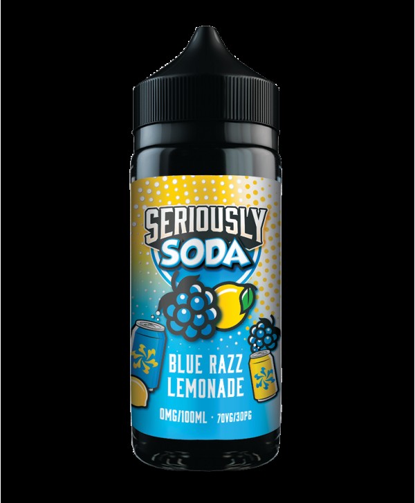 BLUE RAZZ LEMONADE E-LIQUID BY SERIOUSLY SODA / DOOZY VAPE CO 100ML 70VG