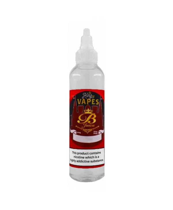 BLUE ICE E LIQUID BY THE KING OF VAPES - B JUICE 100ML 70VG