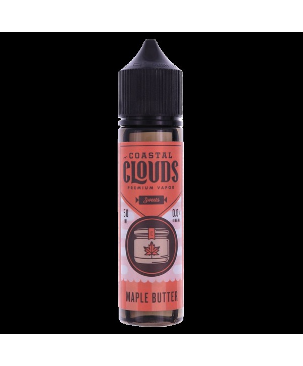 MAPPLE BUTTER E LIQUID BY COASTAL CLOUDS - SWEETS  50ML 70VG