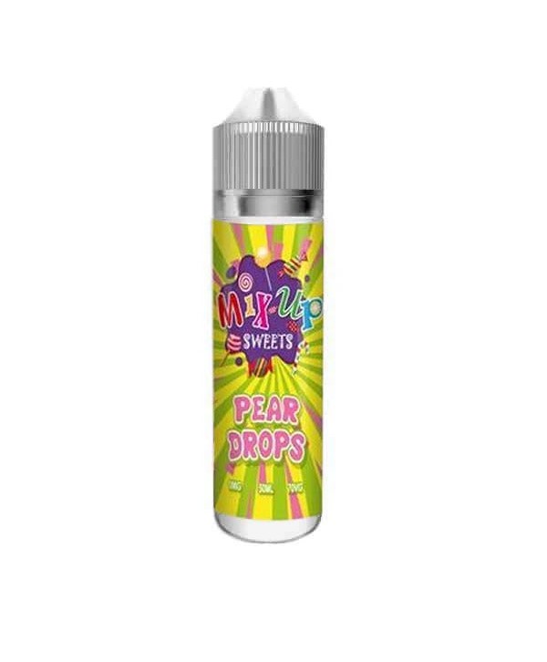 PEAR DROPS E LIQUID BY MIX UP SWEETS 50ML 70VG
