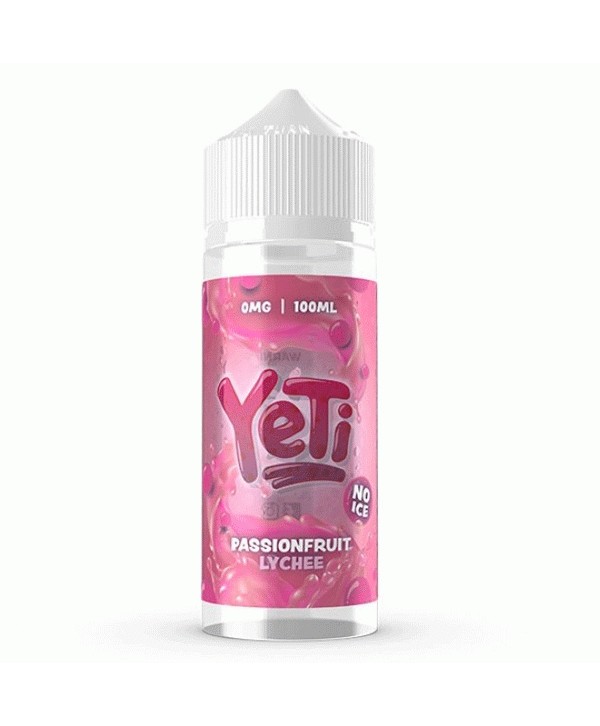 DEFROSTED PASSIONFRUIT LYCHEE E-LIQUID BY YETI 100ML 70VG