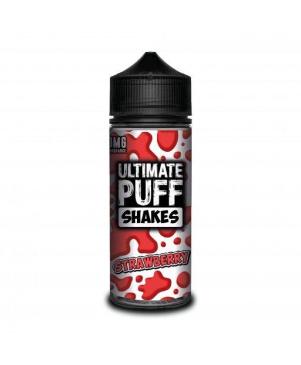 STRAWBERRY E LIQUID BY ULTIMATE PUFF SHAKES 100ML 70VG