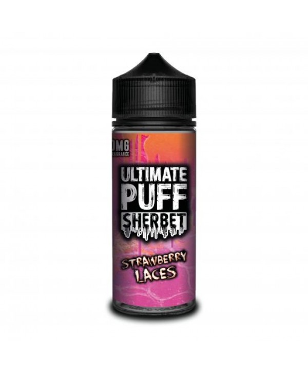 STRAWBERRY LACES E LIQUID BY ULTIMATE PUFF SHERBET 100ML 70VG