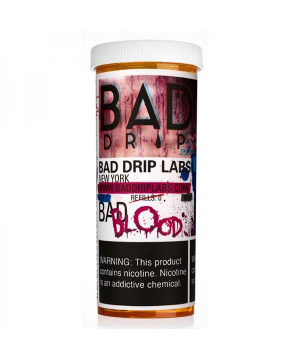 BAD BLOOD E LIQUID BY BAD DRIP 50ML 80VG