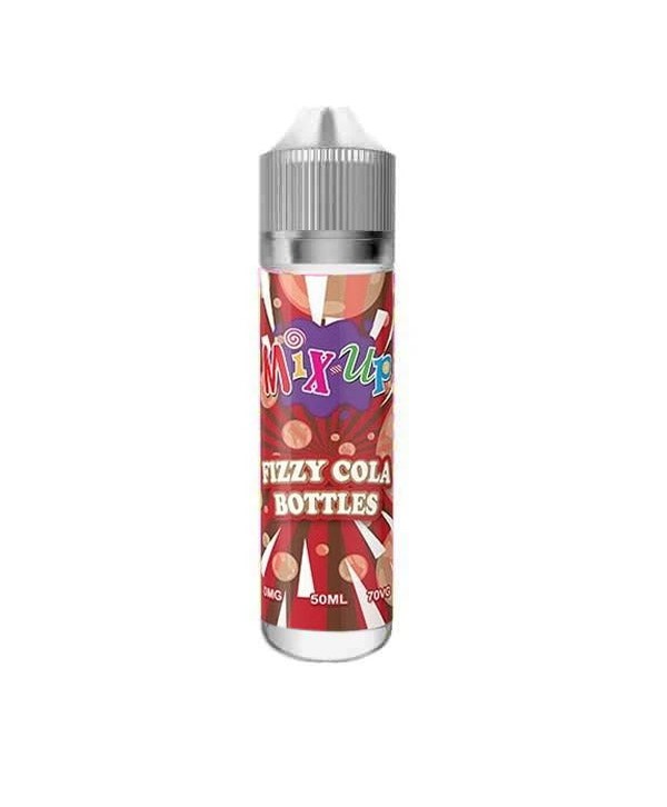 FIZZY COLA BOTTLES E LIQUID BY MIX UP SWEETS 50ML 70VG