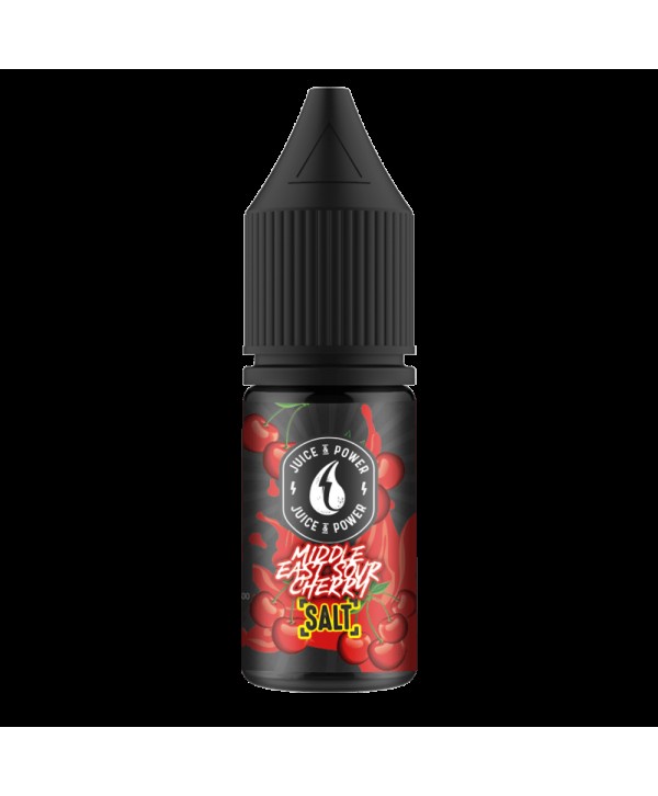 MIDDLE EASTERN SOUR CHERRY NICOTINE SALT E-LIQUID BY JUICE N POWER