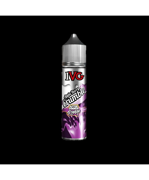 APPLE BERRY CRUMBLE E LIQUID BY I VG AFTER DINNER RANGE 50ML 70VG