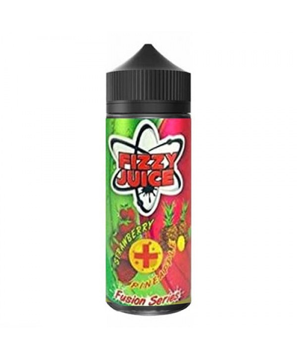 STRAWBERRY AND PINEAPPLE E LIQUID BY FIZZY JUICE - MOHAWK & CO - FUSION SERIES 100ML 70VG