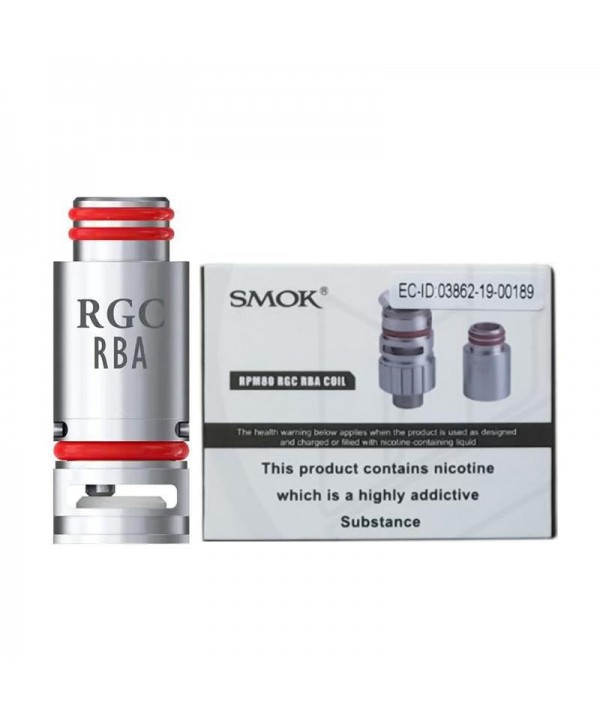 SMOK RPM80 RGC RBA REPLACEMENT VAPE COIL