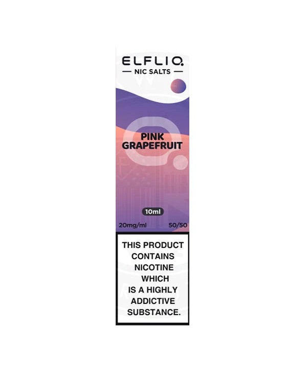 PINK GRAPEFRUIT NICOTINE SALT E-LIQUID BY ELFLIQ - ELFBAR