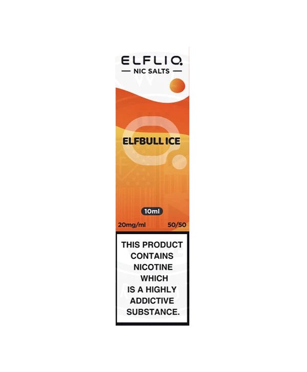 ELFBULL ICE NICOTINE SALT E-LIQUID BY ELFLIQ - ELFBAR