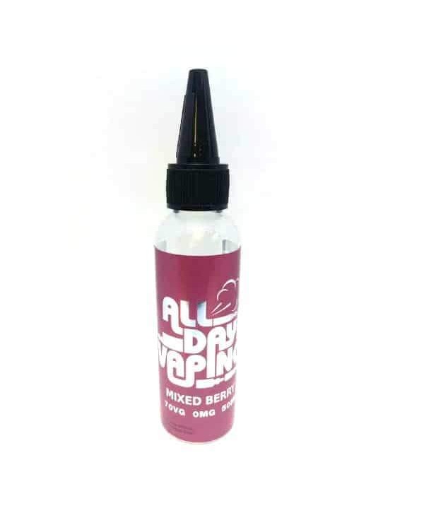 MIXED BERRIES E LIQUID BY ALL DAY VAPING 50ML 70VG